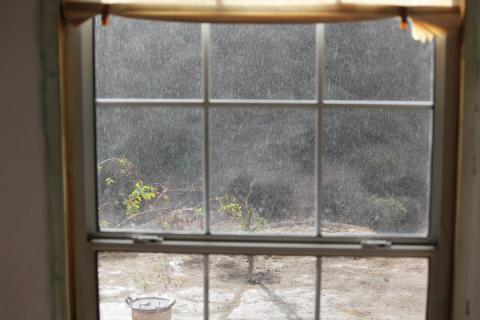 una tarde de lluvia