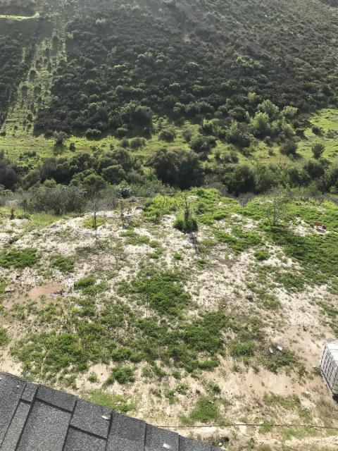 vista al patio desde el techo